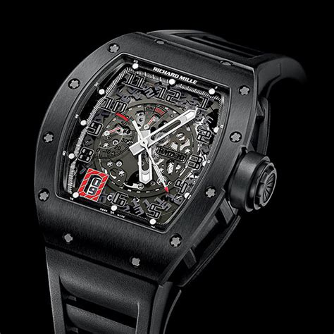 all black richard mille